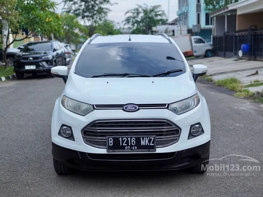 Jual Mobil Ford EcoSport 2015 Titanium 1.5 di Banten Automatic SUV Putih Rp 115.000.000