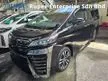 Recon 2018 Toyota Vellfire 2.5 ZG 3 LED Pilot Leather Seats Digital Inner Mirror Surround camera Power boot Unregistered