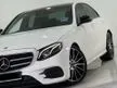 Used 2018 Mercedes-Benz E300 2.0 AMG Line Sedan FULL SERVICE C&C ONLY 29K MILEAGE RARE UNIT SUNROOF BURMESTER SOUND POWER BOOT NAPPA LEATHER INTERIOR - Cars for sale