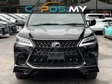 2020 Lexus LX 570 5.7 Black Sequence, Mark Levinson, TRD Aero, 8 Seater, Rear Entertainment, Cool Box, 4 Camera, Crawl Control, Sunroof