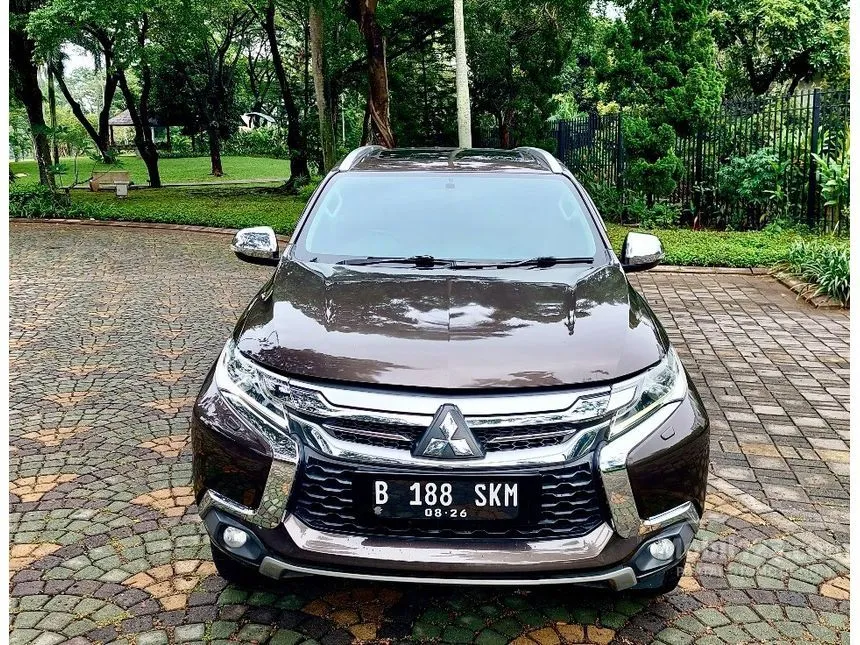 Jual Mobil Mitsubishi Pajero Sport 2016 Dakar 2.5 di Banten Automatic SUV Coklat Rp 374.999.000