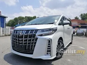 2020 Toyota Alphard 2.5 G S C Package MPV **** 3 LED **** ANDROID APPLE CAR PLAY **** SUNROOF ****