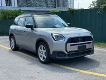 2024 2K KM DIGITAL METER HARMAN KARDON 360CAM BSM HUD BLK INT PRE CRASH LANE ASSIST APPLE PLAY MINI Countryman 2.0 S ALL4 SUV UNREG