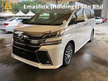2015 Toyota Vellfire 2.5 ZG 7seats 360view PowerBoot Push Start 7G