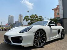 PORSCHE CAYMAN 2.7 PDK 2014 2015 WHITE ON RED TDP 475JT