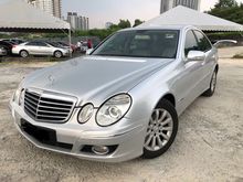 2007 Mercedes-Benz E200K 1.8 Elegance Sedan,New Facelift ,Low mileage,One Owner,Accident Free