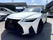 Recon Lexus IS300 F Sport MODE BLACK GRADE 5A CAR,8K MILEAGE,360 CAMERA,RED INTERIOR,Free 5Year Warranty,Free Tinted,Free Touch Up Wax Polish,Free Service
