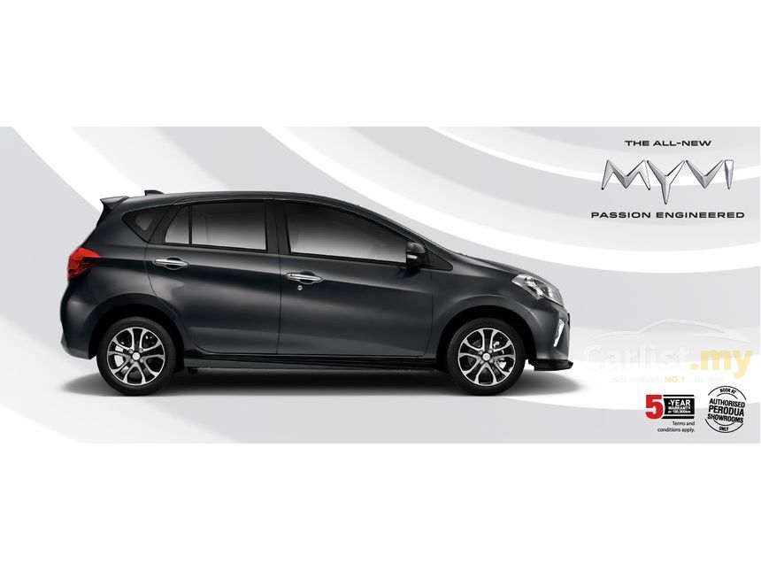 Perodua Myvi 2020 H 1.5 in Kuala Lumpur Automatic Hatchback Grey for RM