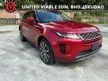 2020 Land Rover Range Rover Evoque HSE 2.0 BLACK LEATHER 25K KM