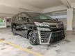 Recon 2018 Toyota Vellfire 2.5 ZG NFL UNREG ALPINE SET DIM