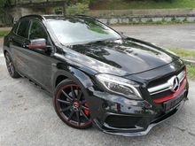 2015 Mercedes Benz GLA45 AMG 4MATIC 2.0 (A) 40K KM FULL SERVICE RECORD CBU MODEL