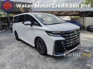 2025 Toyota Vellfire 2.4 Z Premier Full Spec 2,000km Grade 6A ( Promotion Free Tinted & Coating )