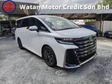 2025 Toyota Vellfire 2.4 Z Premier Full Spec 2,000km Grade 6A ( Promotion Free Tinted & Coating )