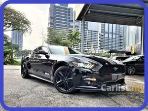 UNREGISTERED 2016 Ford Mustang 2.3 ECOBOOST SHAKER SOUND REVERSE CAMERA PADDLE SHIFT MUSCLE CAR BLACK