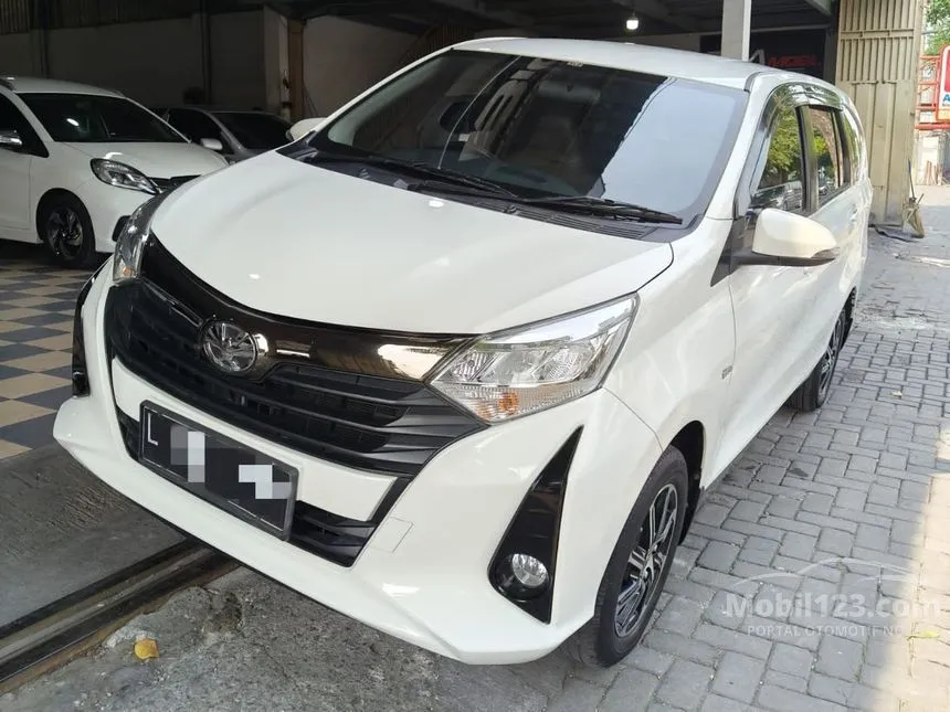 Jual Mobil Toyota Calya 2021 G 1.2 di Jawa Timur Manual MPV Putih Rp 143.000.000