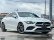 Recon 2022 Unreg Japan 5A LIKE NEW Mercedes Benz Cla180 AMG 1.3 - Cars for sale