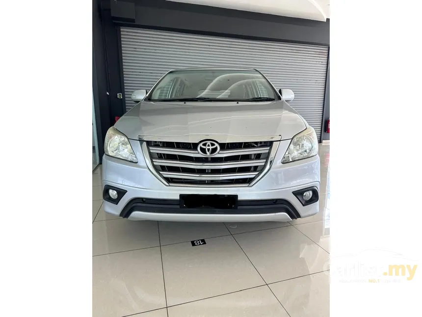 2015 Toyota Innova G MPV