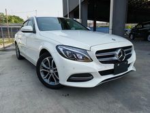 2015 Mercedes-Benz C200 2.0 Avantgarde BSM RADAR KEYLESS WHITE UNREG
