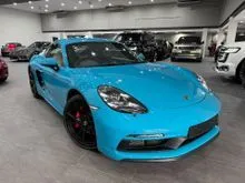 Porsche Cayman GTS 2.5(A)UNREG 2019*CARBON BUCKET SEATS