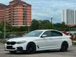 Used 2020 BMW 530i 2.0 M Sport G30 FACELIFT ROYALE PLATE SMS FULL SPEC FULL SERVICES RECORD UNDER BMW WARRANTY UNTIL 2024