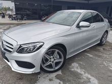 2016 Mercedes-Benz C200 2.0 AMG(HUD+POWER BOOT) 5 YEARS WARRANTY