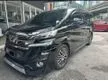 Used 2016 Toyota Vellfire 2.5 ZG SUNROOF ,PILOT SEATS ,ROOF STAR ,LEATHER ,POWER BOOT ,LIKE NEW - Cars for sale