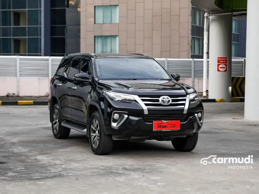 Jual Mobil Toyota Fortuner 2018 VRZ 2.4 di DKI Jakarta Automatic SUV Hitam Rp 375.000.000