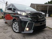 2017 Toyota Vellfire 2.5 ZA PRE CRASH RAYA SALES