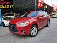 *CBU HIGH SPEC* Mitsubishi ASX 2.0 (A) PREMIUM 4WD PADDLE SHIFT PUSH START LEATHER SEAT DVD CAMERA 2014
