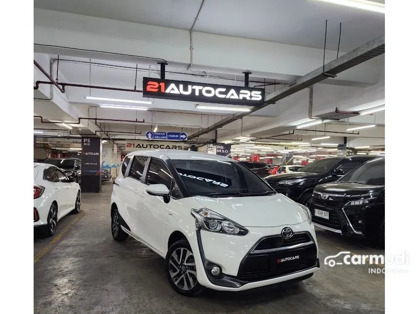 Jual Mobil Toyota Sienta 2018 V 1.5 di DKI Jakarta Automatic MPV Putih Rp 175.000.000