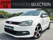 Used ORI 2012 Volkswagen Polo 1.4 GTi Hatchback (A) CBU HIGH SPEC SUNROOF BACK INTERIOR & TWO TONE FABRIC SEAT F1 STYLE 7 SPEED PADDLESHIFT NEW PAINT