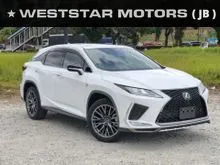 2021 Lexus RX 300 2.0 F Sport Mileage 31k km 360Cam Rear Power Seat Sunroof Red Leather FREE 5 YRS TOYOTA DEALER WARRANTY