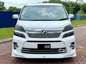2012 Toyota Vellfire 2.4 ZG MPV