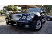Mercedes-Benz E200K NEW FACELIFT 2008,FULL SPEC,FULL LEATHER SEATS,4 NEW TYRES,INTERIOR LIKE NEW,VERY SAVE PETROL,NO GST CHARGES,ONE DATO OWNER