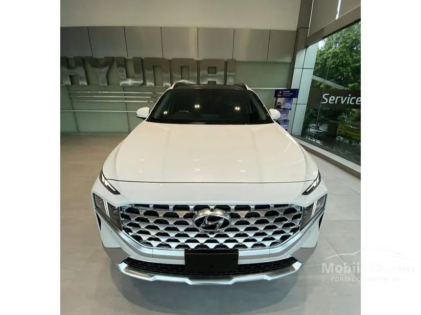 Jual Mobil Hyundai Santa Fe 2024 CRDi Signature 2.2 di DKI Jakarta Automatic SUV Putih Rp 759.000.000