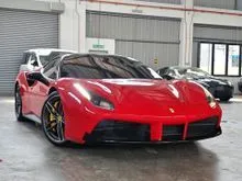 LOCAL UNIT BOUGHT FROM FERRARI MALAYSIA 2017 Ferrari 488 3.9 GTB Coupe ( JBL , SUSPENSION LIFTER , 24K KM , APPLE CAR PLAY AND MANY MORE)
