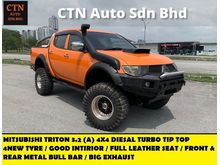 MITSUBISHI TRITON 3.2(A) DIESAL TURBO 4X4 TIP TOP 4 NEWTYRE 4WD