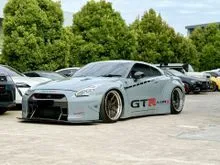 2009 Nissan GT-R 3.8 Coupe Black Edition (A) Fully Modified / LBWK WideBodyKits / DRC Forged Rims / Air Force Suspension / Full Exhaust System
