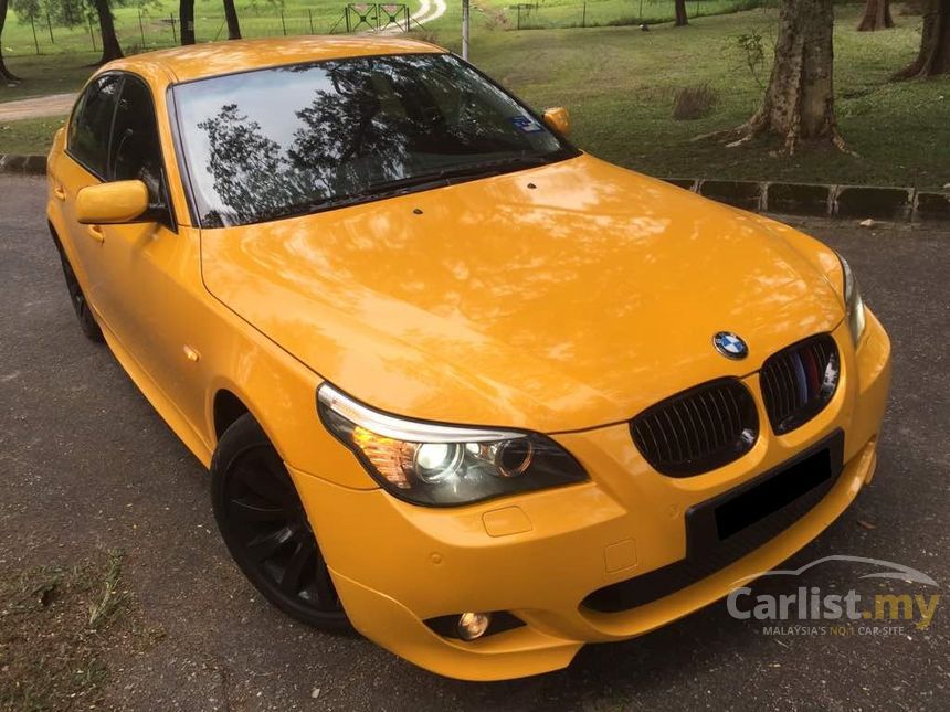 Bmw 523i 2008 Se 25 In Kuala Lumpur Automatic Sedan Yellow For Rm