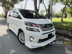 2012 Toyota Vellfire 2.4 ZG MPV