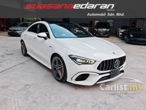 2022 Mercedes-Benz CLA45S AMG 4Matic+ Coupe Unreg - Japan. PanrOOF. 360 Cam. Burmester