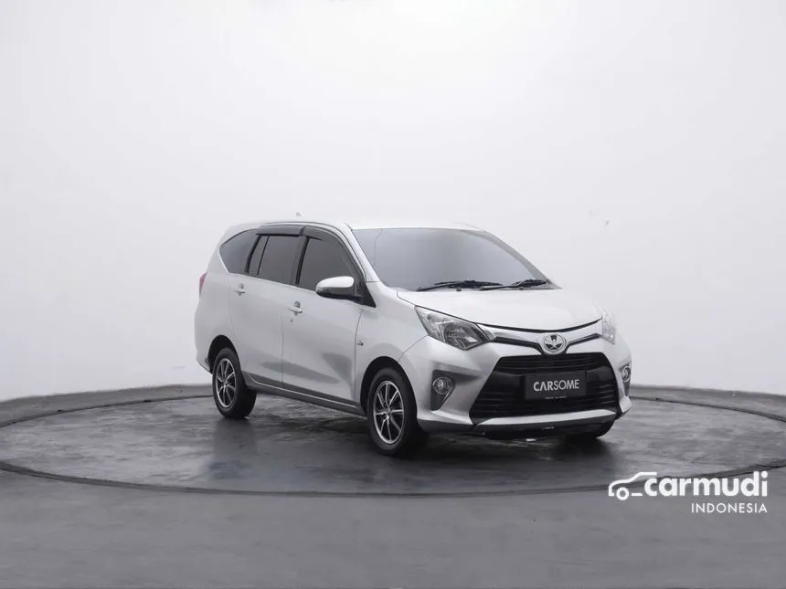 Jual Mobil Toyota Calya 2019 G 1.2 di DKI Jakarta Automatic MPV Silver Rp 125.500.000
