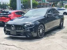 2022 MERCEDES BENZ E53 AMG 3.0T 4MATICEXCLUSIVE PKG PANORAMIC FULL SPEC BURMESTER SOUND SYSTEM