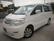 2005 Toyota Alphard 3.0 V6 2POWER DOOR BOLEH LOAN