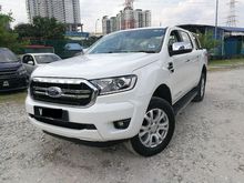 Ford RANGER 2.0 (A) XLT +,LIMITED,10 SPEED,PUSH START,Leather Seats,Under FORD Warranty,Mileage 20K Only,READY STOCK 6 UNITS