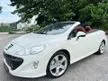 Used 2011 Peugeot 308 1.6 CC Convertible/HARD TOP/IMPORT BARU UNIT/1.6 THP TURBO/MEMORY-ELECTRIC SEATS/MAROON INTERIOR/FULL NAPPA LEATHER/JBL SOUND SYSTEM - Cars for sale