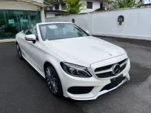 2017 Mercedes Benz C180 AMG Line Cabriolet
