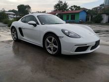 2018 PORSCHE 718 2.0 CAYMAN COUPE,BASE SPEC, REVERSE CAMERA,PADDLE SHIFT,JAPAN SPEC ,2018 UNREGISTER,GRADE 4.5