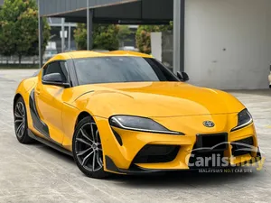 2020 Toyota GR Supra 2.0 SZ-R Coupe Direct Owner Used Rare Yellow Good Condition Low Mileage No Tuning 35k km