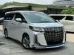 Recon 2021 Toyota Alphard 2.5 TYPE GOLD Package MPV 3LED MODELLISTA KIT SUNROOF LOW MILEAGE